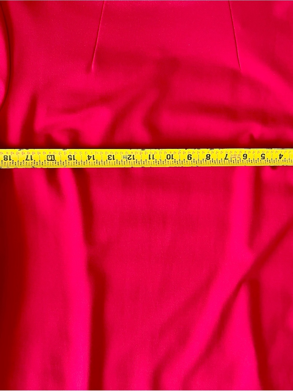 Jude Connally Franca Red Feather Cuff Long Sleeve Dress XL NWT Made in USA - Picture 13 of 13